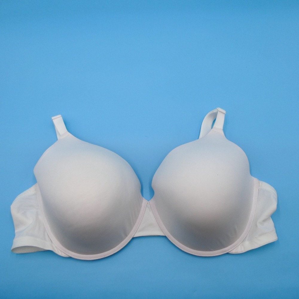 Victorias Secret Push Up Bra 44DDDD White Wear Everywhere Wired‎ Lined Lingerie